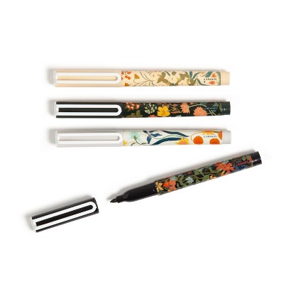 U Brands 4ct Catalina Dry Erase Markers Malibu Botanical Studies