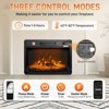Karl Home 1400-Watt 23-inch Smart Electric Fireplace Insert with WIFI Function and 6-Color Flames - 4 of 4