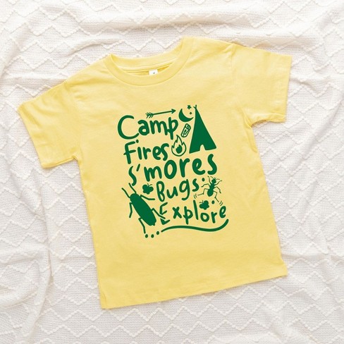 Toddler Camping Shirt Kids Camping Shirt Smores Shirt Toddler Smores Shirt  Kids Smores Shirt Outdoorsy Shirts 