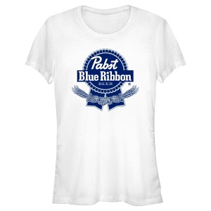 Pabst Hops Blue Ribbon Logo T-Shirt - 1 of 4
