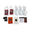 Thoughtfully Make Your Own Whiskey Infused Hot Sauce DIY Gift Set, Includes 2 Glass Decanters, Recipe Book, Gloves, 2 Funnels, Spices and Seasonings - 3 of 4