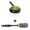 Sun Joe Car Cleaning Accessory Kit for Pressure Washer SPX Series with Wheel Rim Rotary Wash Brushes for Auto and Outdoor Surfaces, Green - 2 of 4