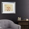Trademark Fine Art - Sergei Smirnov Golden Fairy Matted Framed Art - 2 of 4