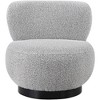 Meridian Furniture,Calais Boucle Fabric Accent Chair - 3 of 4