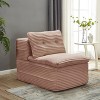 VASIP 78" 2-in-1 Corduroy Sleeper Sofa - Foldable Sofa with Functional Blanket and 2 Pillows, Deep Seat Couch for Living Room,Bedroom,Apartment. - 2 of 4