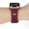 HTUTWOO Apple Watch Band Breathable Silicone Circles Sport Strap 44/45/46/49mm, Fadeless for iWatch Series 10 9 8 7 6 5 4 3 2 1 SE Ultra - 4 of 4