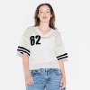 Women's Short Sleeve Jersey Pullover Sweater - Wild Fable™ - 2 of 3