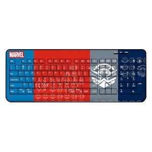 Keyscaper Marvel Avengers Sigil Wireless USB Keyboard - 1 of 4