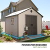 Lifetime 11 ft. x 11 ft. Outdoor Storage Shed, Tan (6433) - 2 of 4