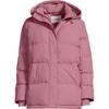 Lands' End Women's Wide Channel 600 Down Puffer Jacket - 3 of 4