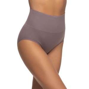 Felina Women's Seamless Shapewear Brief  Panty Tummy Control - 1 of 2