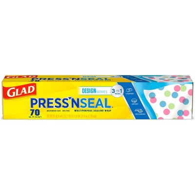 Glad Press'N Seal Plastic Food Wrap 