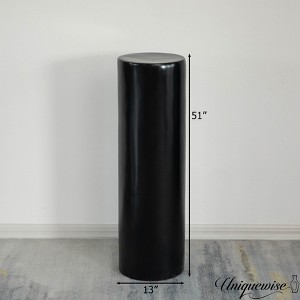 Uniquewise Fiberglass Pillar Column Flower Stand -Photography Props - Cylinder Shape Versatile Pedestal for Wedding, Living Room Décor - 1 of 4