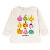SmileyWorld Bright Pumpkins Chart - Youth Long Sleeve Tee and Toddler Long Sleeve Tee - 2 of 4