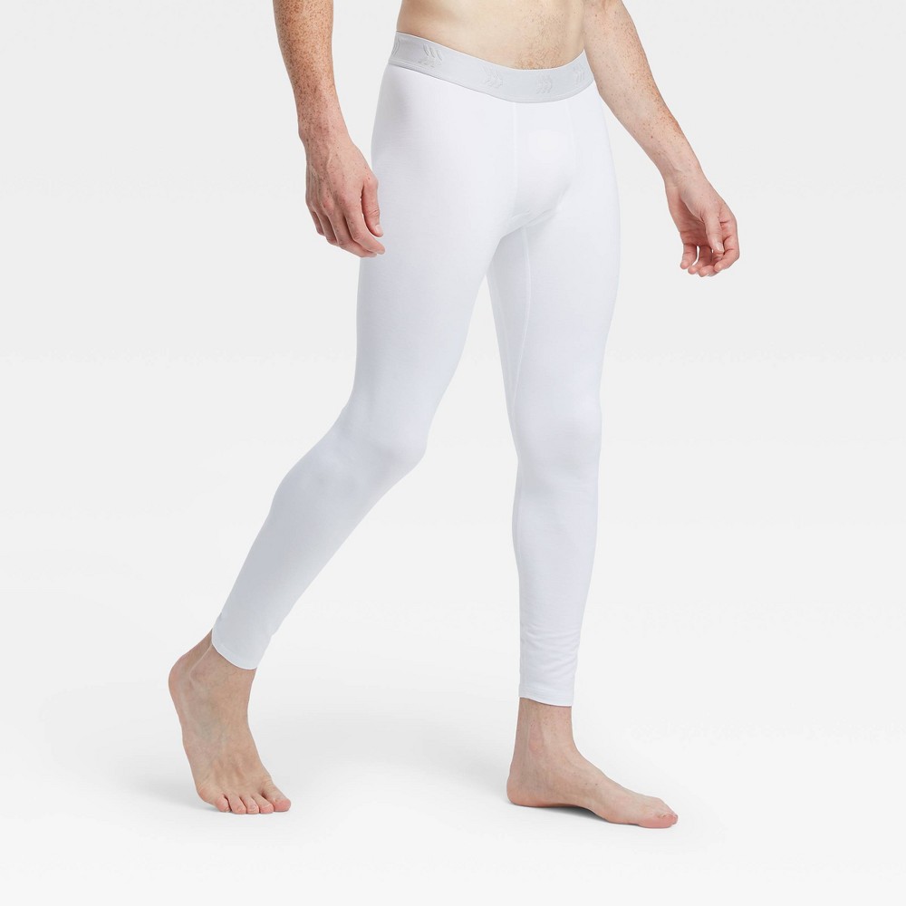 Men's Coldweather Tights - All in Motion True White M was $24.0 now $12.0 (50.0% off)