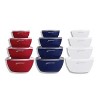 gia'sKITCHEN™ 8-Piece Set of Nesting Prep Bowls with Matching Lids in Multicolored - 2 of 4
