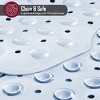 Non Slip Bathtub And Shower Mats 40x16 Extra Long Bath Tub Mat With Suction Cups & Drain Holes - Lux Decor Collection - 4 of 4