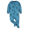 Gerber Baby Boys' Long Sleeve Sleep 'N Plays - 4-Pack - image 4 of 4