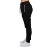 Blue Ice Women's Loose Fit  Fleece-Lined Jogger Sweatpants With Zipper Pockets - 2 of 3