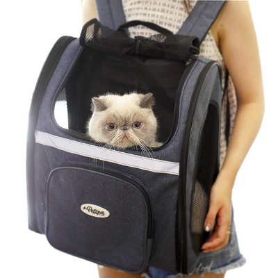 Backpack Cat Carrier - Black - Boots & Barkley™ : Target