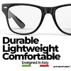 grinderPUNCH 2 Pack High Magnification Reading Glasses Strong Power Readers - 4.00-6.00 (2 Pack Black, 1.25) - 3 of 4