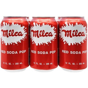Milca Red Soda Pop - 6pk/12 fl oz Cans - 1 of 1