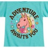 Girls' - Barbie - Adventure Awaits You Fitted Short Sleeve Graphic T-Shirt - 2 of 4