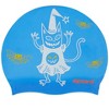Sporti Limited Edition Witch Cat Silicone Swim Cap - 3 of 4