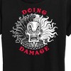Women's - Disney Villains - Doing Damage Cruella Short Sleeve Graphic T-Shirt - 2 of 4
