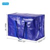 Unique Bargains Extra Large Moving Bags with Reinforced Handle Underbed Storage Tote 6 Pcs - 2 of 4
