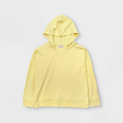 plus size yellow sweatshirt