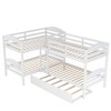 YOOCOZZ Twin L-Shaped Bunk Bed with Trundle - 3 of 4