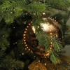 Northlight 7.5" LED Lighted Cascading Sphere Ball Christmas Ornament - Copper Gold - 3 of 4