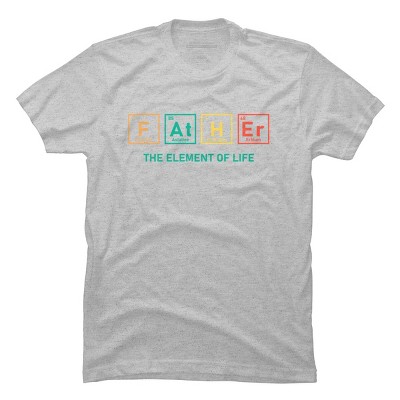 Men's Design By Humans Dad Handsome, Charming, See Also ATM By T-Shirt