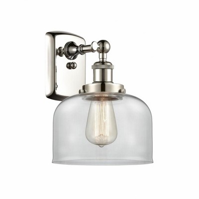 Bell - 1 Light Wall Sconce In Industrial Style-13 Inches Tall and 8 Inches Wide