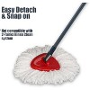 Restore Your Mop: Replacement Heads for O-Cedar EasyWring - High-Performance Microfiber Refills for Deep Cleaning - 3 of 4