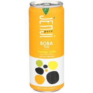 Jenji - Boba Tea Mango Latte - Case of 12 - 10.8 fl oz - 1 of 1