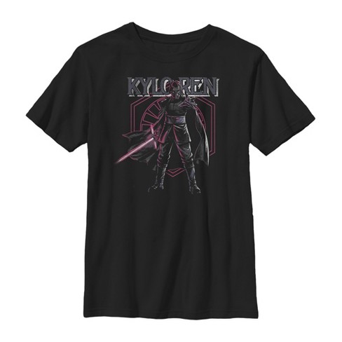 Boy's Star Wars: The Rise Of Skywalker Kylo Ren Emblem T-shirt : Target