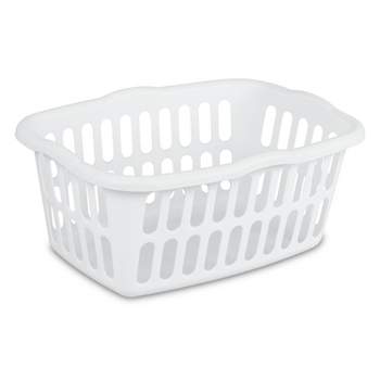 1.5 Bushel Rectangular Laundry Basket White - Room Essentials™