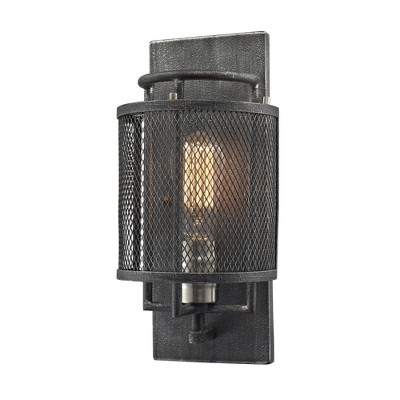 Elk Home Slatington 1 - Light Wall Light in  Brushed Nickel/Silvered Graphite