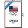 Trends International Team USA - Logo Framed Wall Poster Prints - 3 of 4