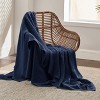 Waffle Weave 100% Cotton Solid Blanket For All Season, Breathable and Soft, Waffle Weave Blanket for Summer Spring, Bed Blanket, Best Gift - 3 of 4