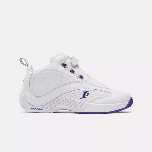 Reebok Answer IV Men s Shoes 7 White Team Purple White