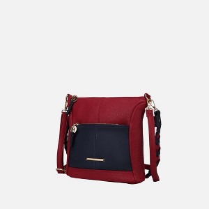MKF Collection Nala Vegan Color-block Leather Women’s Shoulder Bag by Mia K - 1 of 4