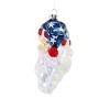Kurt S. Adler 5.5 Inch Patriotic Santa Bust Christmas Stars And Stripes Tree Ornaments - 3 of 3