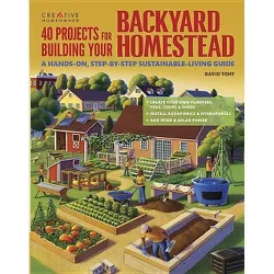 40 Projects for Building Your Backyard Homestead - by  David Toht (Paperback)