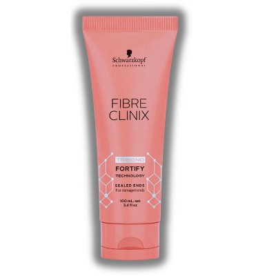 Schwarzkopf Fibre Clinix FORTIFY Sealed Ends (3.4 oz) Nourishing Leave-In Hair Treatment to Help Split Ends