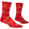 Crazy Socks, Flamin Hot Cheetos, Funny Novelty Socks, Large - 3 of 4