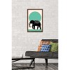 Trends International Ink Elephant Framed Wall Poster Prints - 2 of 4