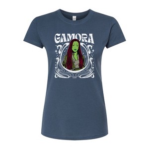 Women's - Marvel - Guardians of the Galaxy Gamora Art Nouveau Fitted Graphic T-Shirt - 1 of 3